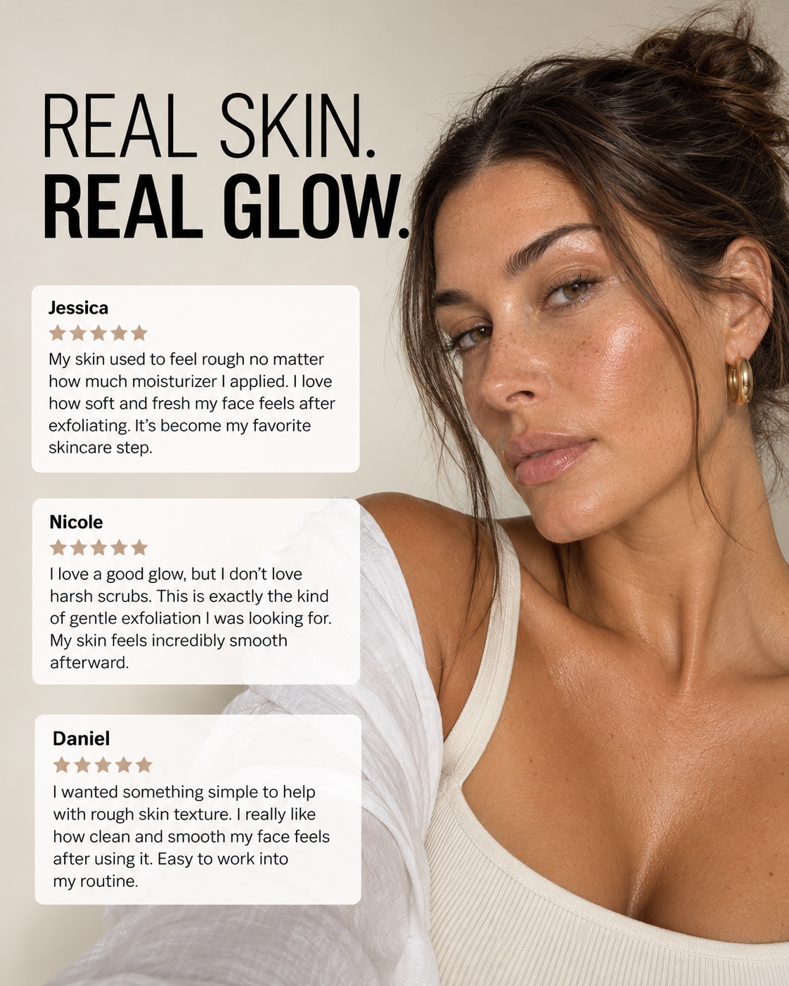 real skin. real glow from real women reviews on the mineral peels. 